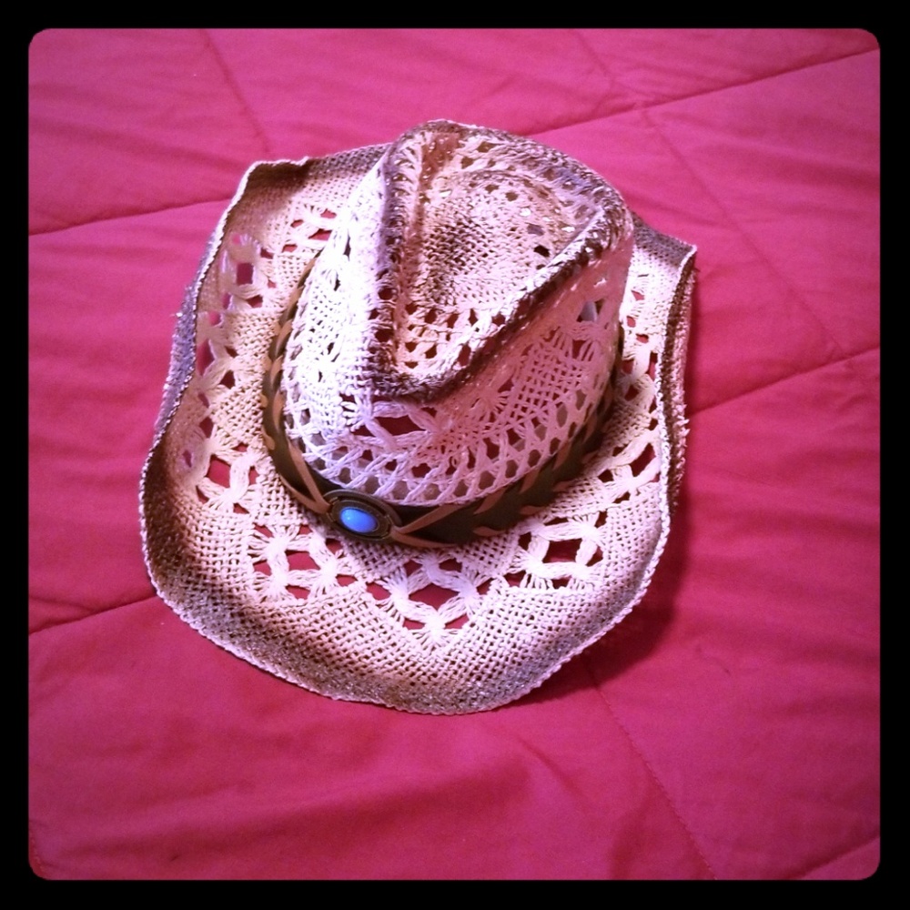 Cowboy hat worn once